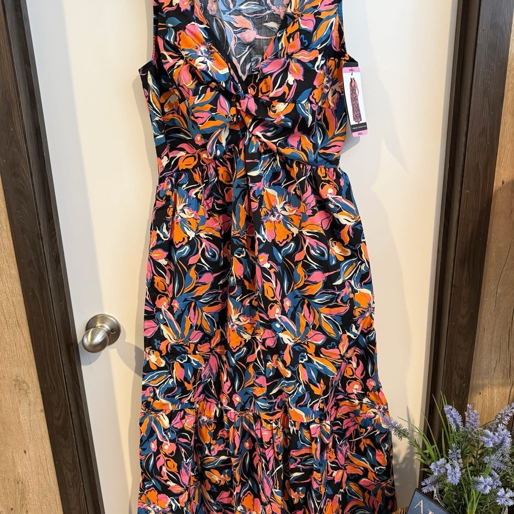 French Connection Multicolor Floral Maxi Dress